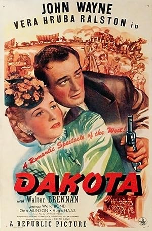 Cover image of the movie Dakota (1945)