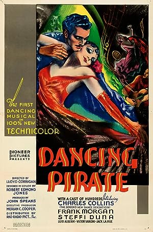 Cover image of the movie Dancing Pirate (1936)