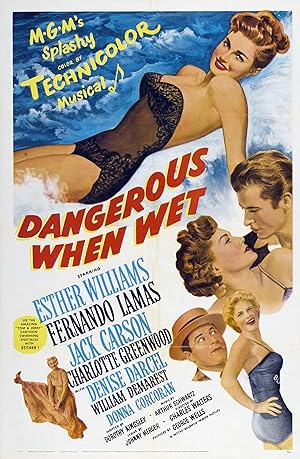 Cover image of the movie Dangerous When Wet (1953)