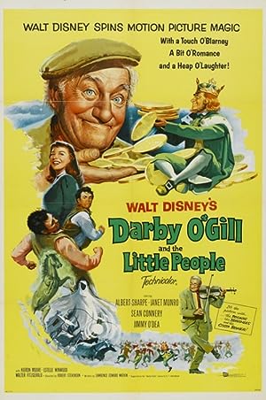 Cover image of the movie Darby O'Gill and the Little People (1959)