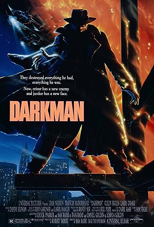 Cover image of the movie Darkman (1990)