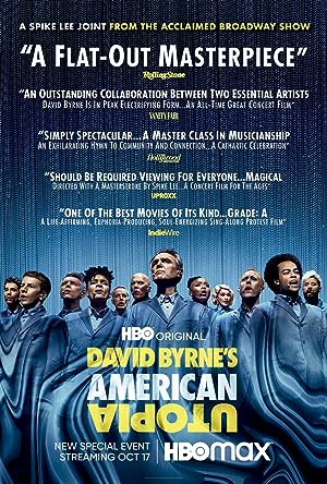 Cover image of the movie David Byrne's American Utopia (2020)