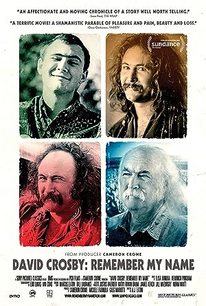 Cover image of the movie David Crosby: Remember My Name (2019)