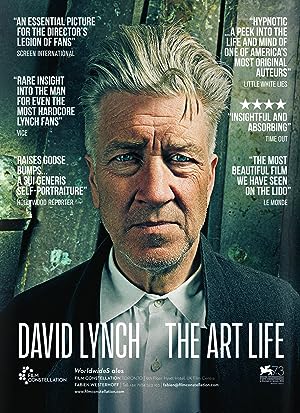 Cover image of the movie David Lynch: The Art Life (2016)