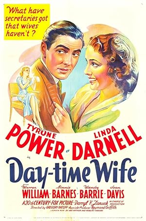 Cover image of the movie Day-Time Wife (1939)