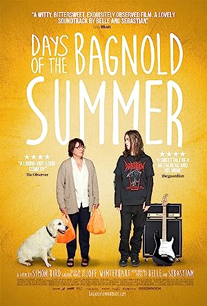 Cover image of the movie Days of the Bagnold Summer (2019)
