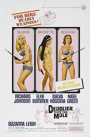 Cover image of the movie Deadlier Than the Male (1967)