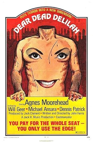 Cover image of the movie Dear Dead Delilah (1972)
