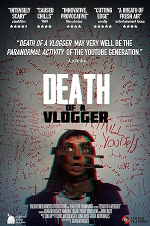Cover image of the movie Death of a Vlogger (2019)