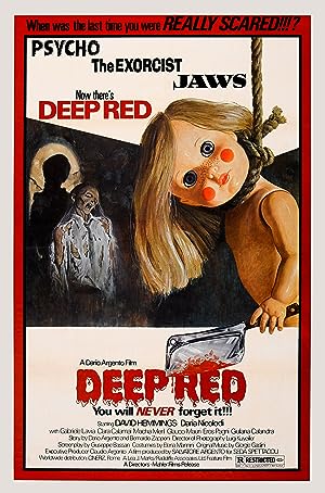 Cover image of the movie Deep Red (1975)