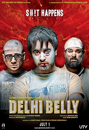 Cover image of the movie Delhi Belly (2011)