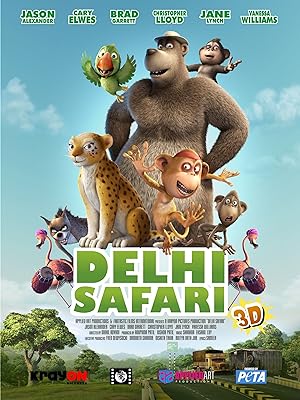Cover image of the movie Delhi Safari (2012)