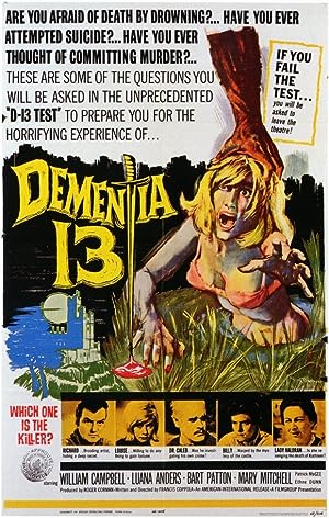 Cover image of the movie Dementia 13 (1963)
