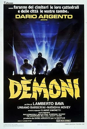 Cover image of the movie Demons (1985)