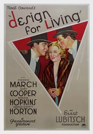 Cover image of the movie Design for Living (1933)