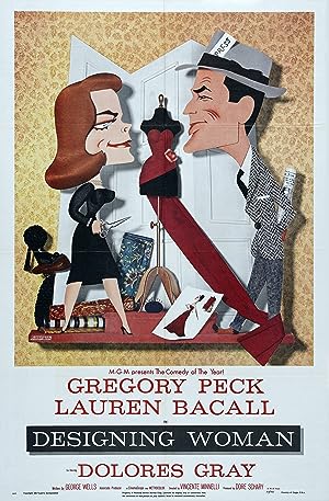 Cover image of the movie Designing Woman (1957)