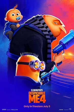 Cover image of the movie Despicable Me 4 (2024)