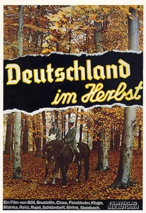 Cover image of the movie Deutschland im Herbst (1978)