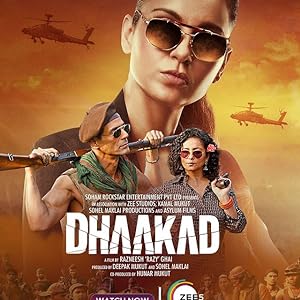Cover image of the movie Dhaakad (2022)