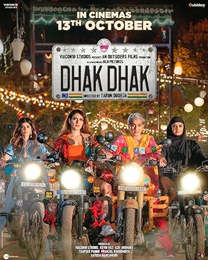 Cover image of the movie Dhak Dhak (2023)