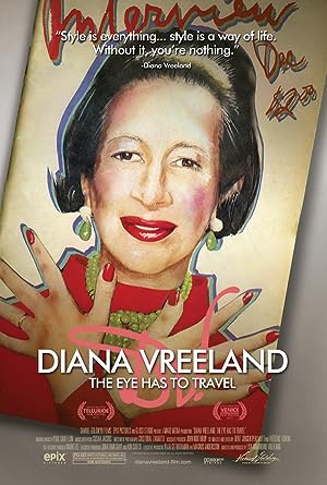 Cover image of the movie Diana Vreeland: The Eye Has to Travel (2011)