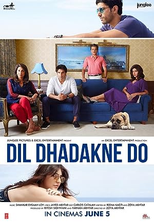 Cover image of the movie Dil Dhadakne Do (2015)