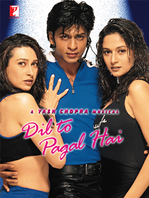 Cover image of the movie Dil To Pagal Hai (1997)