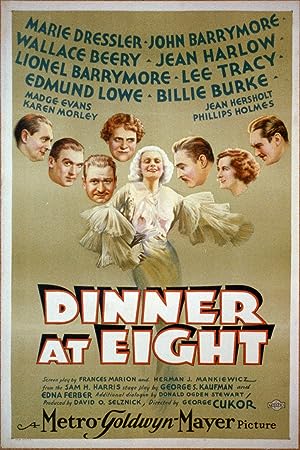 Cover image of the movie Dinner at Eight (1933)