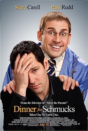 Cover image of the movie Dinner for Schmucks (2010)