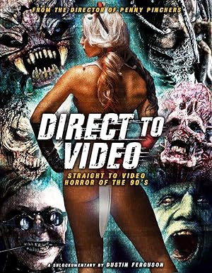 Cover image of the movie Direct to Video: Straight to Video Horror of the 90s (2019)