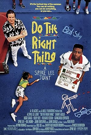 Cover image of the movie Do the Right Thing (1989)