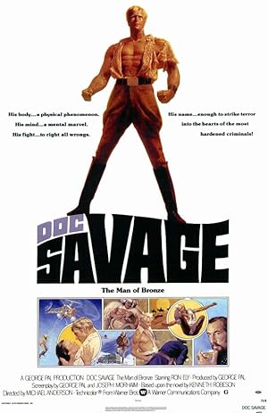 Cover image of the movie Doc Savage: The Man of Bronze (1975)