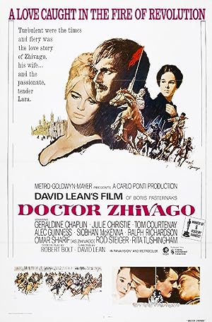 Cover image of the movie Doctor Zhivago (1965)