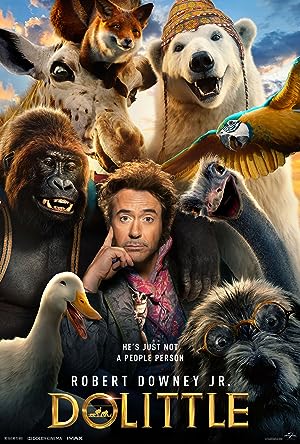 Cover image of the movie Dolittle (2020)