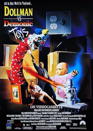 Cover image of the movie Dollman vs. Demonic Toys (1993)