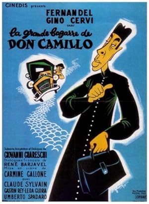 Cover image of the movie Don Camillo e l'on. Peppone (1955)