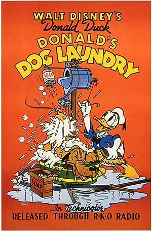 Cover image of the movie Donald's Dog Laundry (1940)