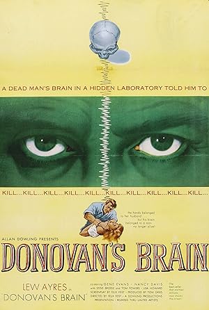 Cover image of the movie Donovan's Brain (1953)