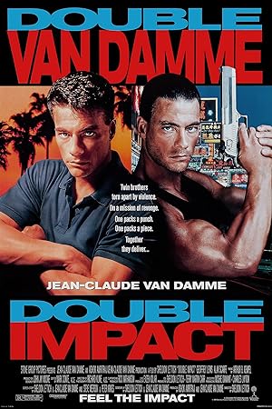 Cover image of the movie Double Impact (1991)