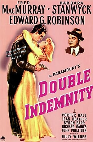 Cover image of the movie Double Indemnity (1944)