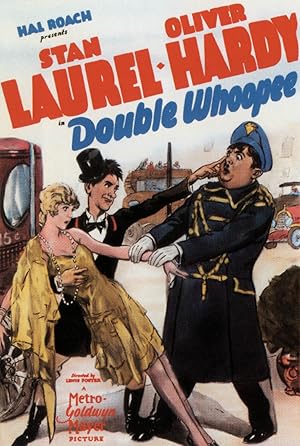 Cover image of the movie Double Whoopee (1929)