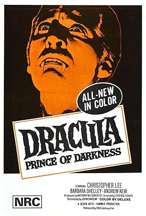 Cover image of the movie Dracula: Prince of Darkness (1966)