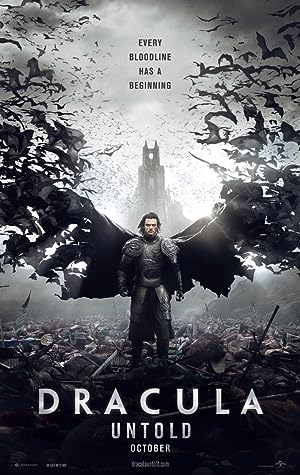 Cover image of the movie Dracula Untold (2014)