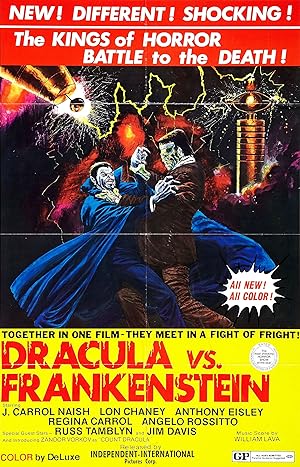 Cover image of the movie Dracula vs. Frankenstein (1971)
