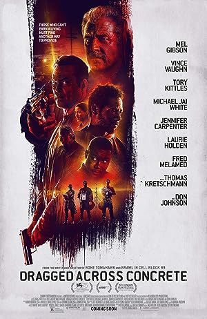 Cover image of the movie Dragged Across Concrete (2018)