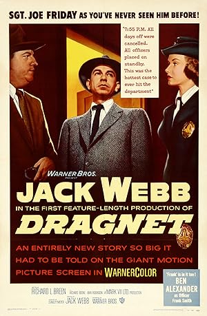 Cover image of the movie Dragnet (1954)