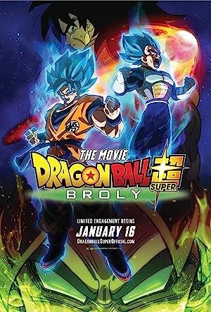 Cover image of the movie Dragon Ball Super: Broly (2018)
