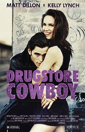 Cover image of the movie Drugstore Cowboy (1989)