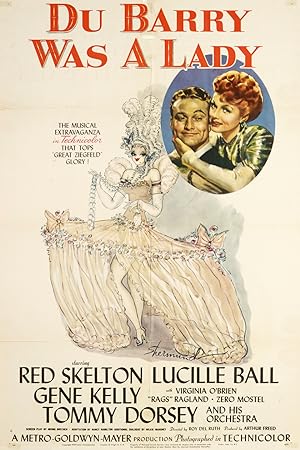 Cover image of the movie Du Barry Was a Lady (1943)