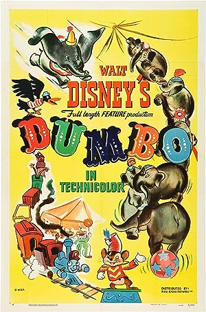 Cover image of the movie Dumbo (1941)